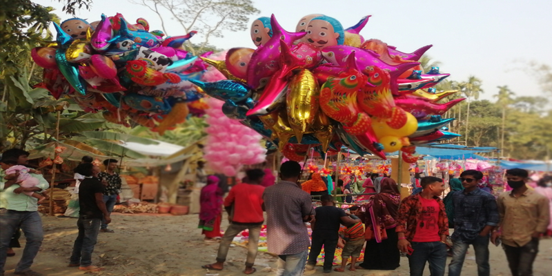 নরসিংদীর ঘোড়াশালে কুঞ্জমেলা যেন কৃষ্ণভক্তের মিলনমেলা