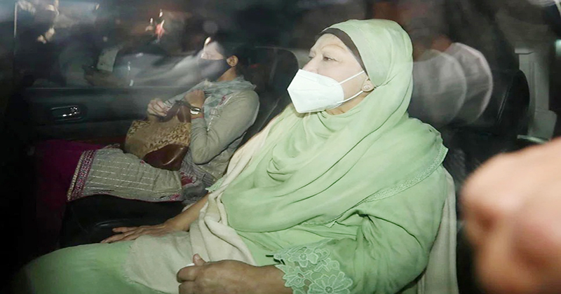 ফাইজারের 'বুস্টার ডোজ' নিলেন খালেদা জিয়া