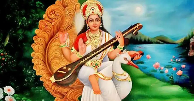 হিন্দু ধর্মাবলম্বীদের সরস্বতী পূজা আজ
