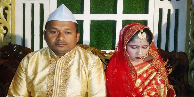 কোম্পানীগঞ্জে বরের অনুপস্থিতে স্বেচ্ছাসেবক লীগ নেতার সাথে বিয়ে
