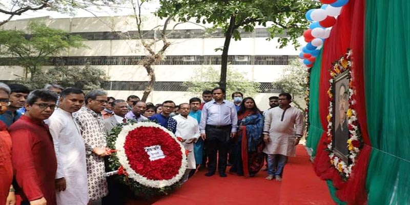 নানা আয়োজনে জবিতে বঙ্গবন্ধুর জন্মবার্ষিকী উদযাপন