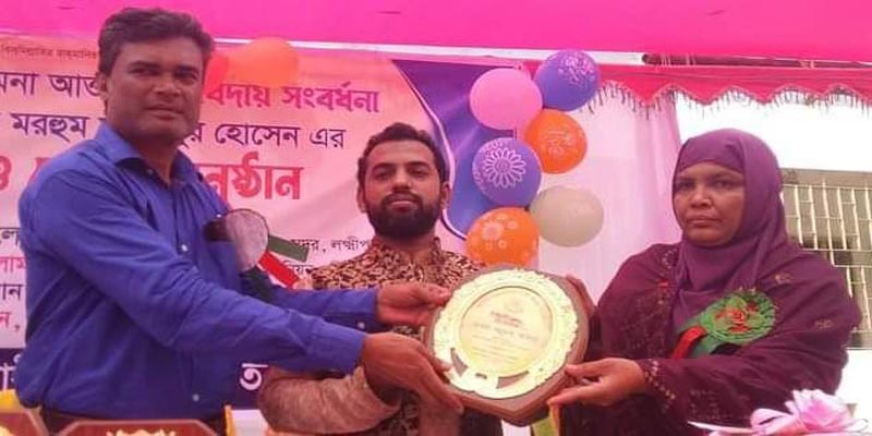 হাসন্দি বিজয়নগর নারী শিক্ষা নিকেতনের প্রধান শিক্ষককে বিদায় সংবর্ধনা