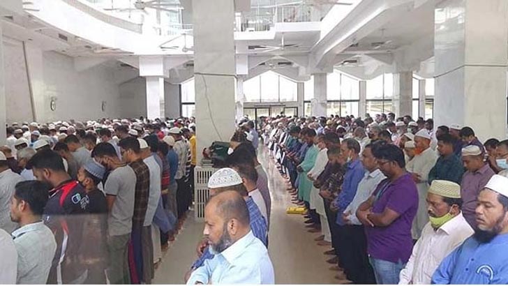 গুলশানের আজাদ মসজিদে মুহিতের প্রথম জানাজা সম্পন্ন