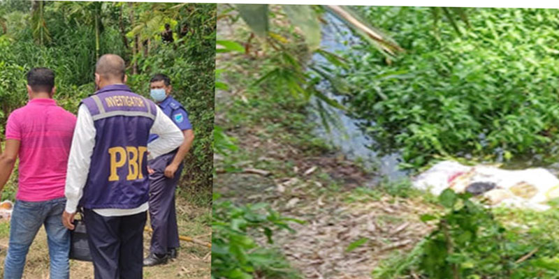 বোয়ালমারীতে অজ্ঞাত নারীর বস্তাবন্দী লাশ উদ্ধার