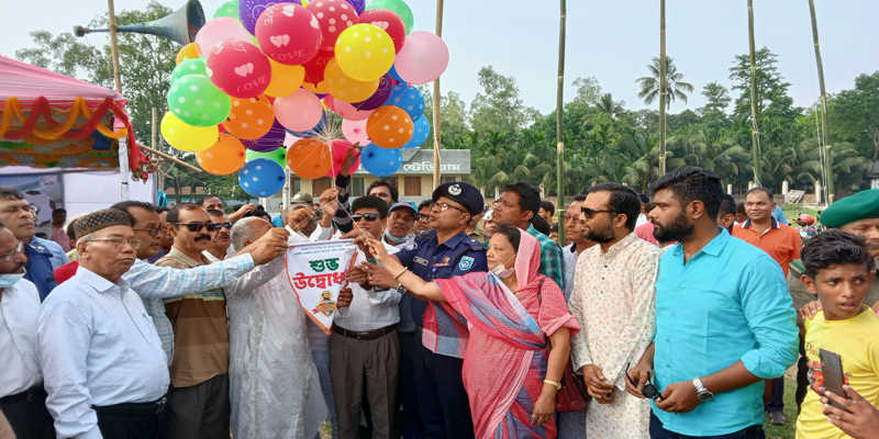 ডোমারে বঙ্গবন্ধুগোল্ডকাপ ফুটবল টুর্নামেন্টের  শুভ উদ্বোধন