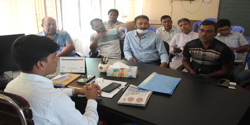 ডোমারে নবাগত ইউএনও এর সাথে প্রেসক্লাবের মতবিনিময় সভা