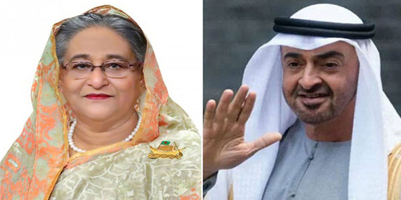আমিরাতের নতুন প্রেসিডেন্টকে শেখ হাসিনার শুভেচ্ছা