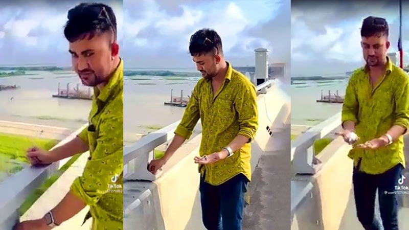 পদ্মাসেতুতে নাট-বোল্ট খোলা সেই যুবক ৭ দিনের রিমান্ডে