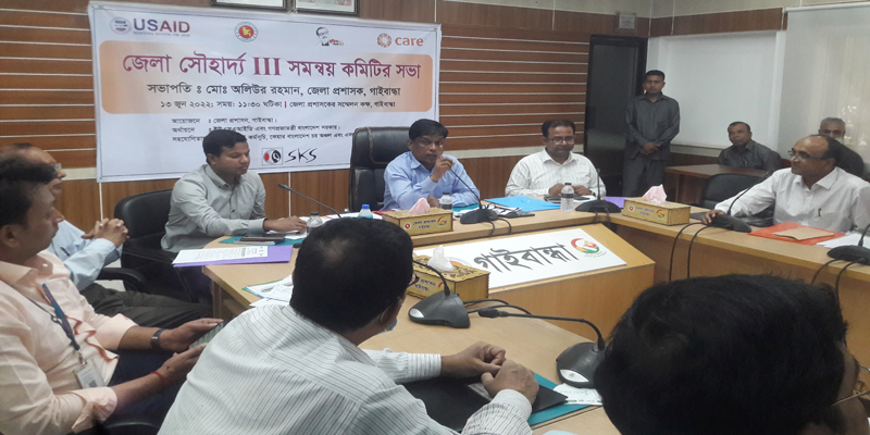 গাইবান্ধায় প্রদৃপ্ত প্রকল্পের অবহিতকরণ কর্মশালা অনুষ্ঠিত