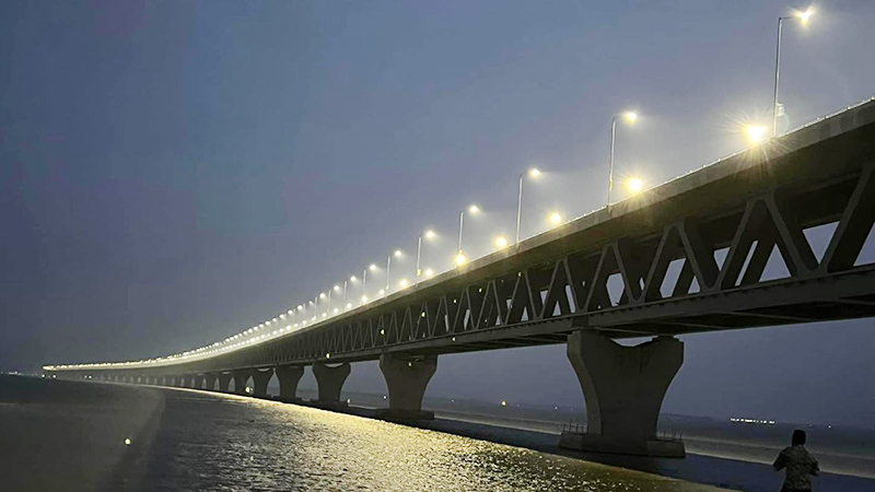 পদ্মা সেতু চালুর এক বছর পূর্তি আজ