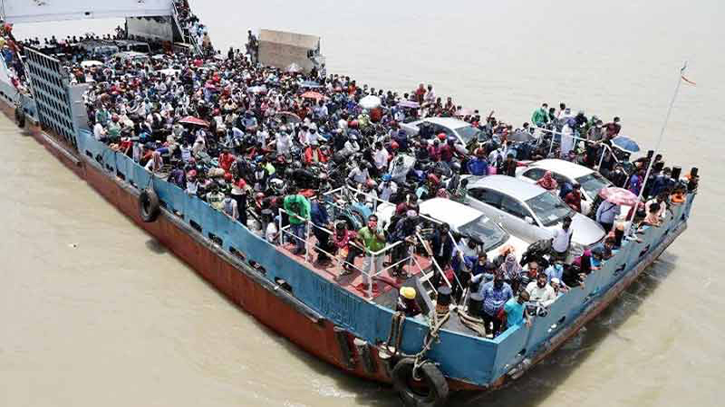 ফেরিতে ভাড়া বাড়ল ২০ শতাংশ