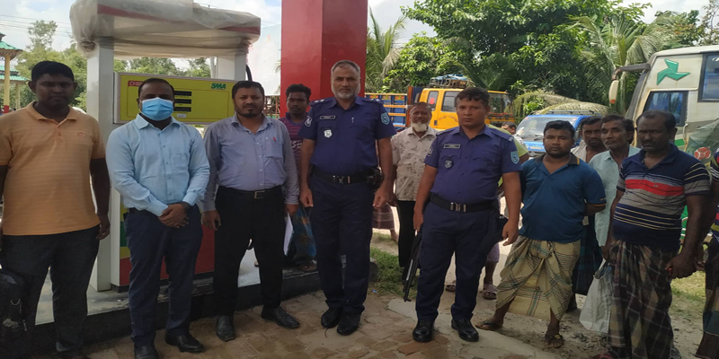 গাইবান্ধায় পেট্রল-ডিজেল কম দেওয়ায় ফিলিং স্টেশনকে এক লাখ টাকা জরিমানা