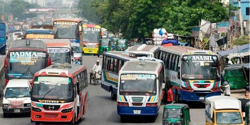 প্রতি কিলোমিটারে বাসভাড়া কমল পাঁচ পয়সা