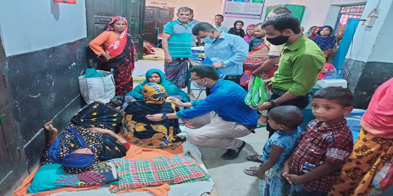 ডোমারে শত্রুতার জেরে বাড়িঘড় ভাংচুর,  প্রতিবন্ধী মহিলাসহ আহত ৫
