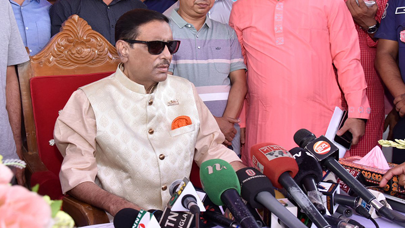 শেখ হাসিনার প্রতি দেশের মানুষের পূর্ণ আস্থা আছে : ওবায়দুল কাদের