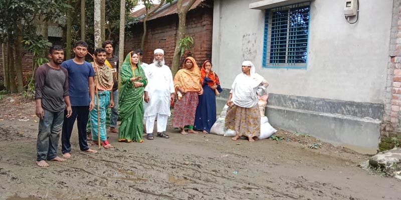 সৈয়দপুর পৌরসভার ধারাবাহিক উন্নয়নে এলাকা পরিদর্শনে মেয়র রাফিকা