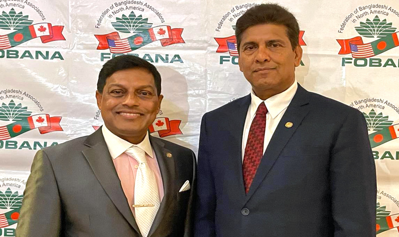 যুক্তরাষ্ট্রে ফোবানার নতুন চেয়ারপারসন হিরো, নির্বাহী সচিব সাহেল
