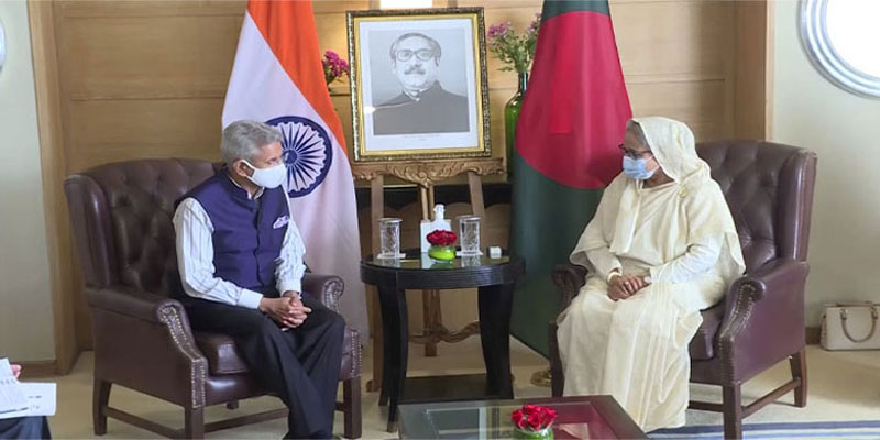 প্রধানমন্ত্রীর সঙ্গে ভারতের পররাষ্ট্রমন্ত্রী সাক্ষাত