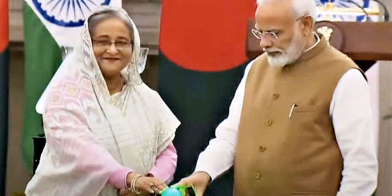 রামপাল মৈত্রী বিদ্যুৎ প্রকল্প উদ্বোধন করলেন শেখ হাসিনা-মোদী