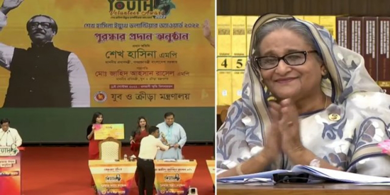 তরুণরাই দেশকে উন্নত সমৃদ্ধ হিসেবে গড়ে তুলবে : প্রধানমন্ত্রী