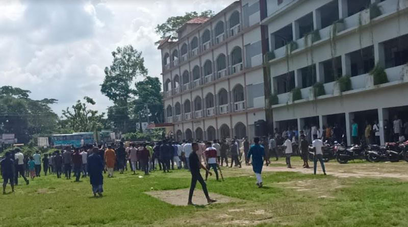 জাতীয় পতাকা উত্তোলন নিয়ে আ.লীগের সম্মেলন পন্ড,আহত ৫