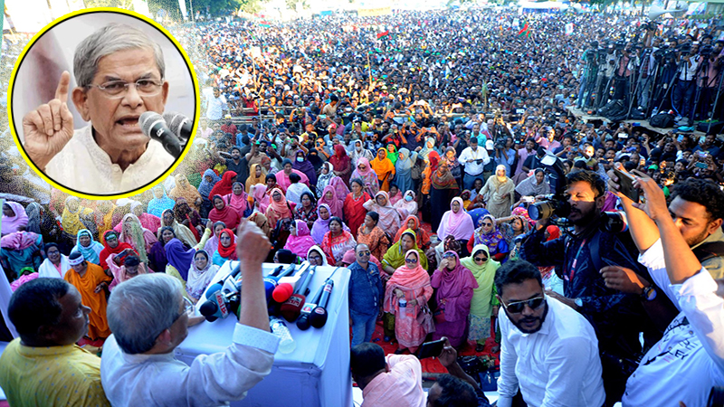 ১০ টাকার চাল এখন ৯০ টাকায় খাওয়াচ্ছে আ.লীগ