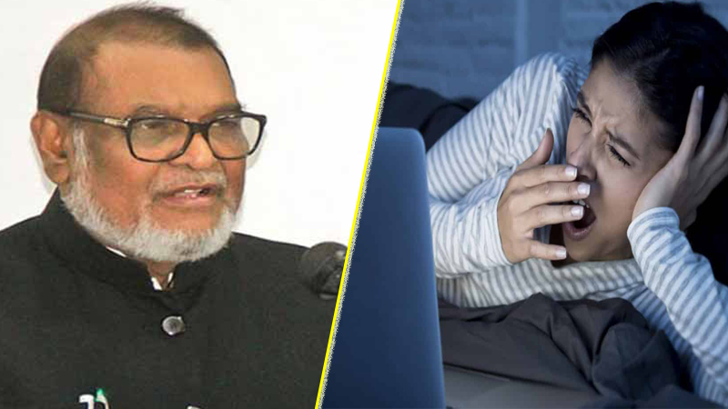 রাত ১২টার পরে ইন্টারনেট বন্ধ রাখা উচিত :  আ ক ম মোজাম্মেল হক