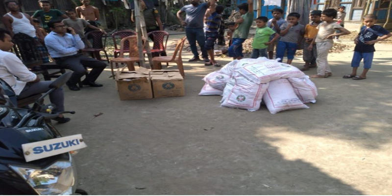 লক্ষ্মীপুরে মুদি ব্যবসায়ীর ঘরে মিললো টিসিবির বিপুল পণ্য