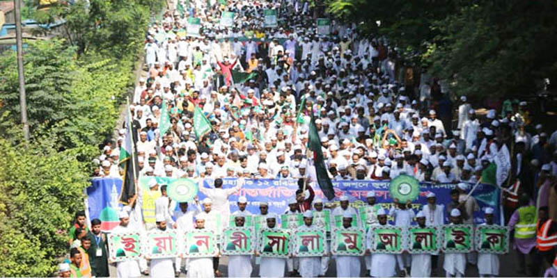 ঈদে মিলাদুন্নবী উপল‌ক্ষে রাজধানীতে জশনে জুলুস