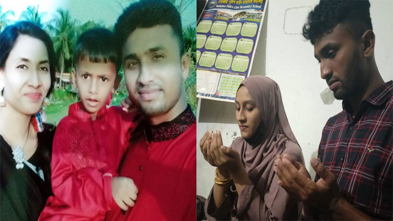 স্ত্রী সন্তান রেখে পরকীয়া প্রেমিকাকে ঘরে তুলল পুলিশ সদস্য