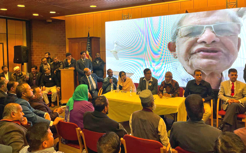 স্বৈরাচারের অবসান ঘটাতে ঐক্যবদ্ধ হচ্ছে দেশের মানুষ: যুক্তরাষ্ট্র বিএনপি