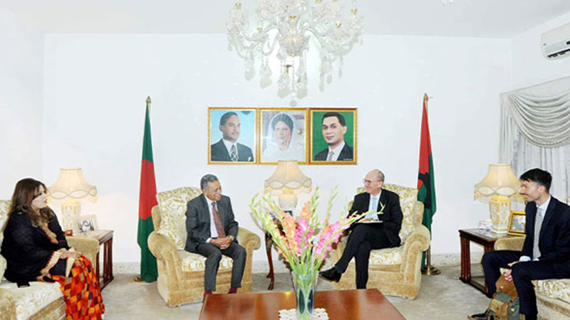 জার্মান রাষ্ট্রদূতের সঙ্গে বিএনপির বৈঠক