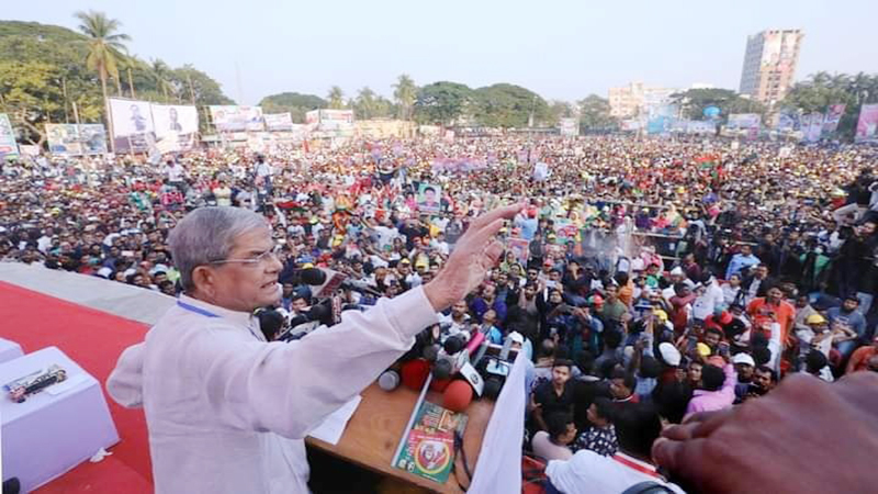 ১০ তারিখে বিএনপির সমাবেশ নিয়ে সরকারের ঘুম হারাম হয়ে গেছে : ফখরুল