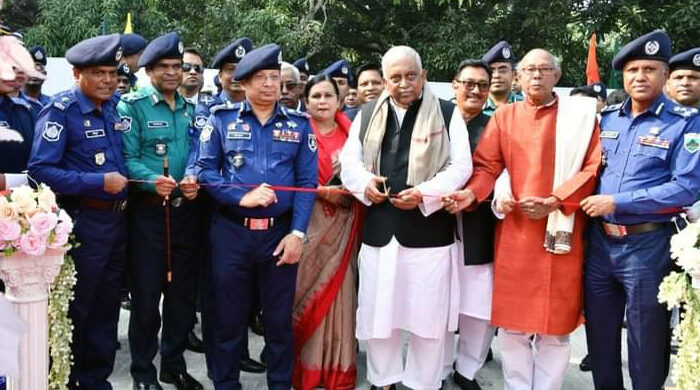 বীর মুক্তিযোদ্ধাদের সংবর্ধনা প্রদান ও স্বাস্থ্যসেবা কর্মসূচির উদ্বোধন