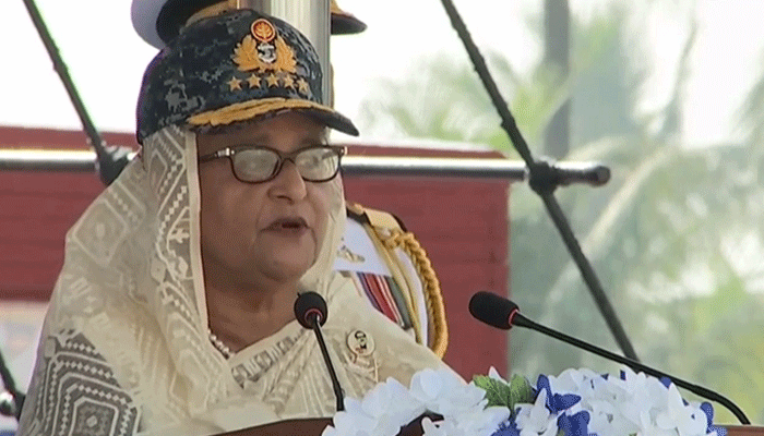 আমরা শান্তিতে বিশ্বাসী : প্রধানমন্ত্রী