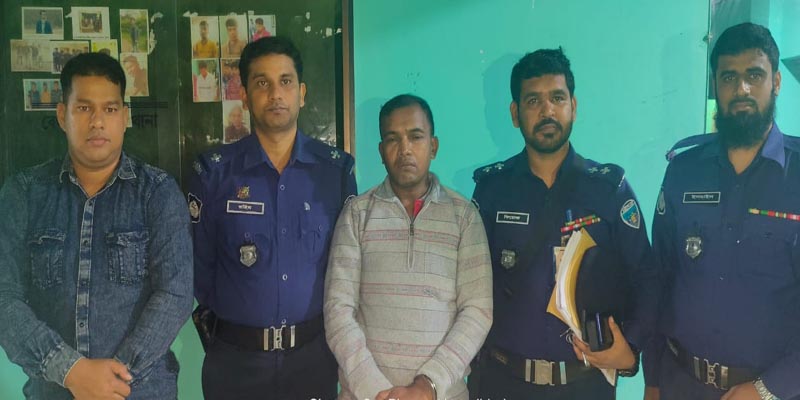 স্ত্রী হত্যার মৃত্যুদন্ডপ্রাপ্ত পলতাক স্বামী গ্রেফতার