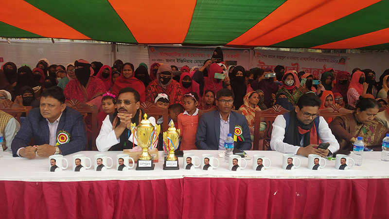 ধর্মপাশায় বাদশাগঞ্জে শীতকালীন ক্রীড়া প্রতিযোগিতা