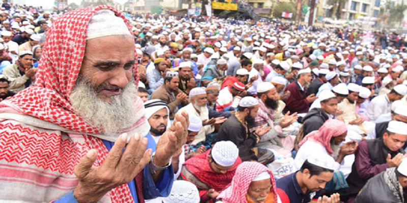 আখেরি মোনাজাতে আজ শেষ হচ্ছে ইজতেমার প্রথমপর্ব
