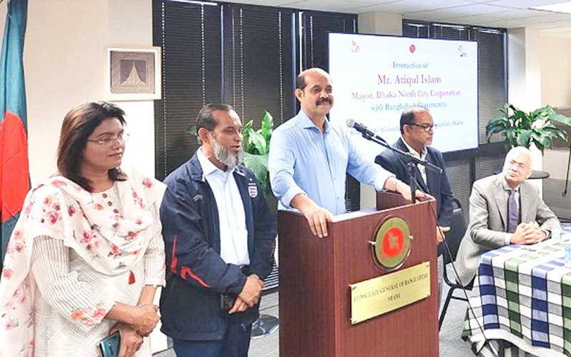 ঘুরতে নয়, শেখার জন্য যুক্তরাষ্ট্রে এসেছেন মেয়র আতিক