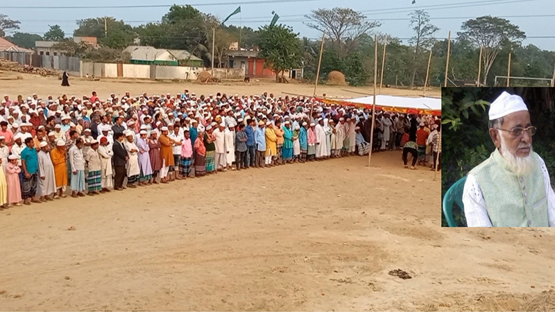 নবীনগরে আ.লীগ নেতার জানাযায় হাজারো মানুষের ঢল