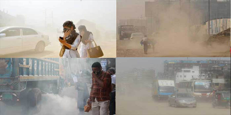 ঢাকার বাতাস ‘ঝুঁকিপূর্ণ’, দূষিত শহরের তালিকায় আজও শীর্ষে