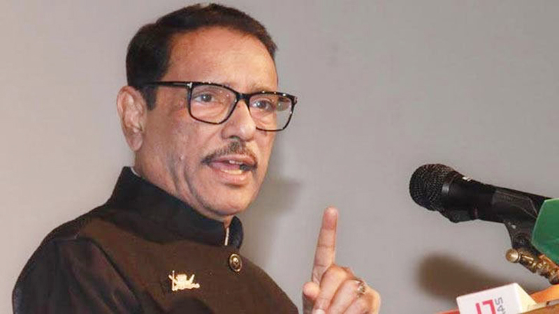 বিএনপিকে ৩৬ দিনের আল্টিমেটাম ওবায়দুল কাদেরের