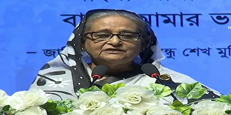 বাঙালি রক্ত দিয়ে ভাষার অধিকার আদায় করেছিল : প্রধানমন্ত্রী