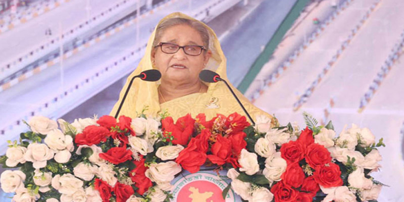 দেশের মানুষের ভাগ্য গড়তে রাজনীতিতে এসেছি : প্রধানমন্ত্রী
