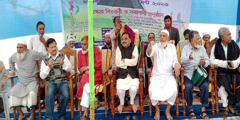 জামালগঞ্জে পুরস্কার বিতরণী অনুষ্ঠানে- এমপি রতন