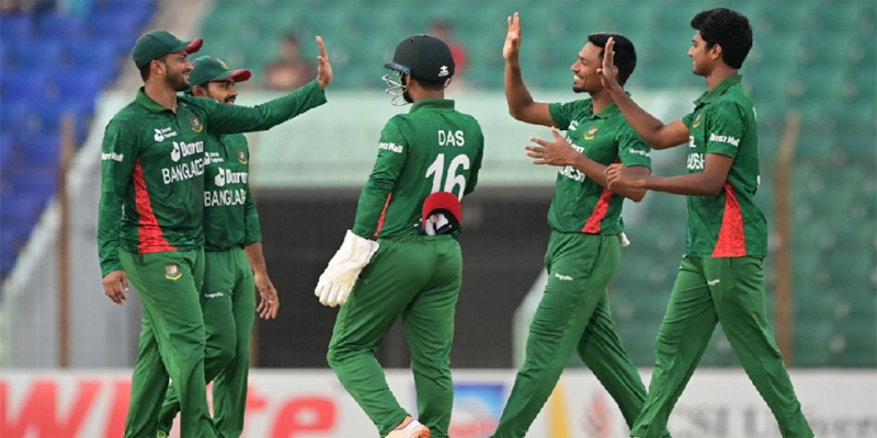 লিটন-সাকিবের দাপটে সিরিজ বাংলাদেশের