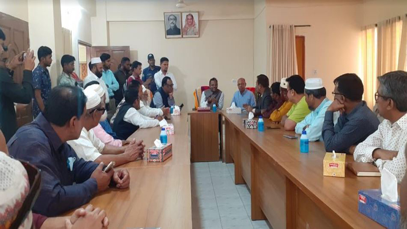 বাংলাবান্ধা স্থলবন্দর পরিদর্শন করলেন ভারতের সহকারী হাইকমিশনার শ্রী মনোজ কুমার