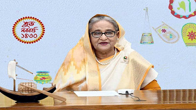 স্মার্ট বাংলাদেশ গড়ার কামনা করে নববর্ষের শুভেচ্ছা জানালেন প্রধানমন্ত্রী