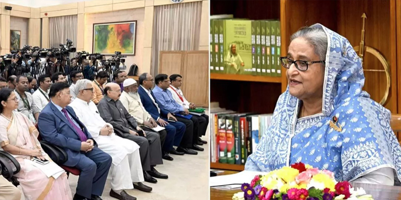 বঙ্গবাজারে ক্ষতিগ্রস্তদের যতটুকু পারি সাহায্য করব: প্রধানমন্ত্রী