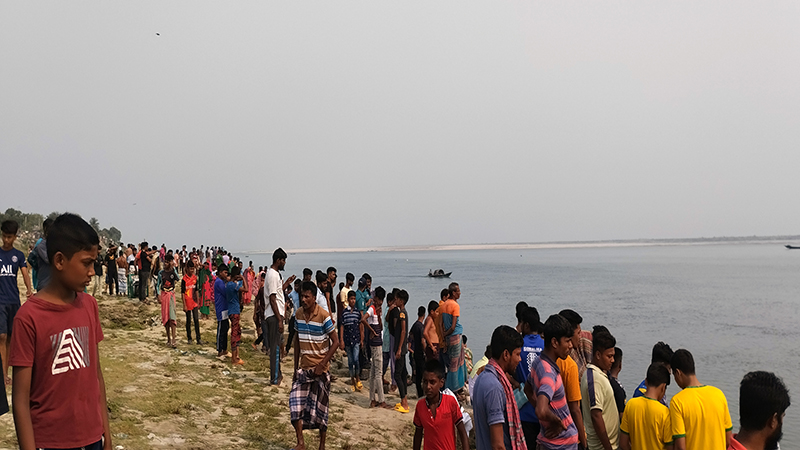 মতিহারে বন্ধুকে বাঁচাতে পদ্মা নদীতে নেমে ডুবে যুবকের মৃত্যু